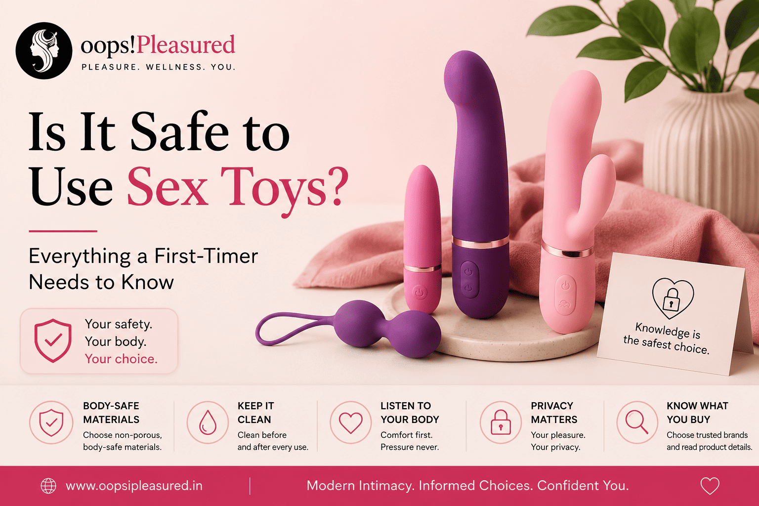 Is It Safe to Use Sex Toys? Everything a First-Timer Needs to Know